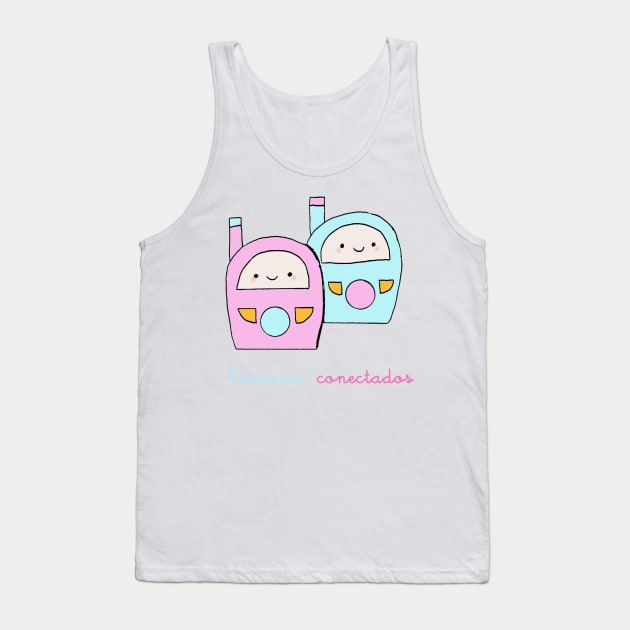 Always connected you and me Tank Top by Fradema